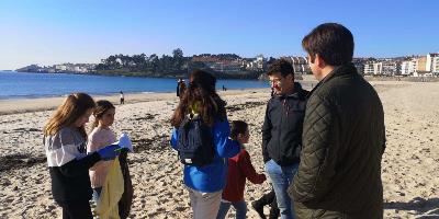 JUAN DEZA Y MARCOS GUISASOLA ACOMPAÑAN AL ALUMNADO DEL CEIP A FLORIDA EN LA CAMPAÑA AMAR O MAR.