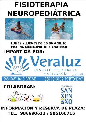 EL CONCELLO DE SANXENXO COLABORA CON LA ASOCIACIÓN NEEN@S EN UNA ACTIVIDAD DE FISIOTERAPIA NEUROPEDIÁTRICA.