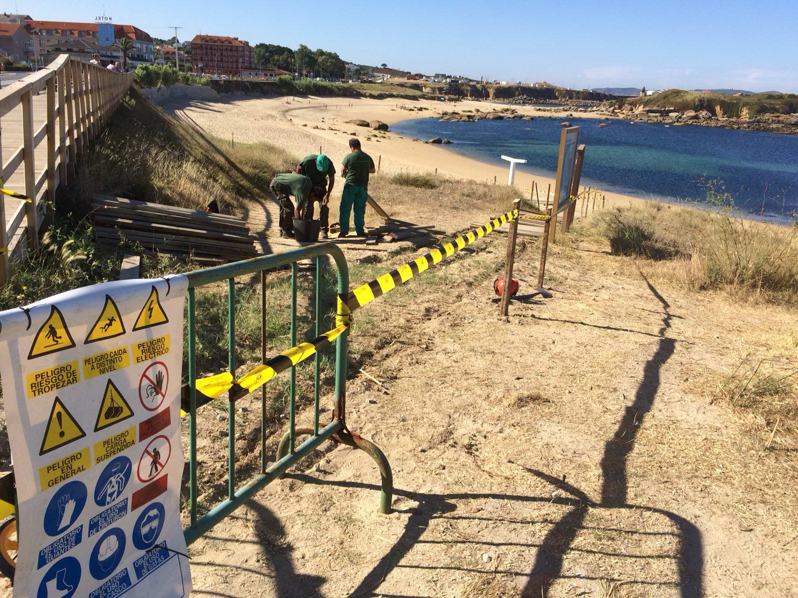 Sanxenxo investirá 19.500€ en mellorar os accesos de Areas Gordas e A Lapa para a preservación das zonas dunares. 