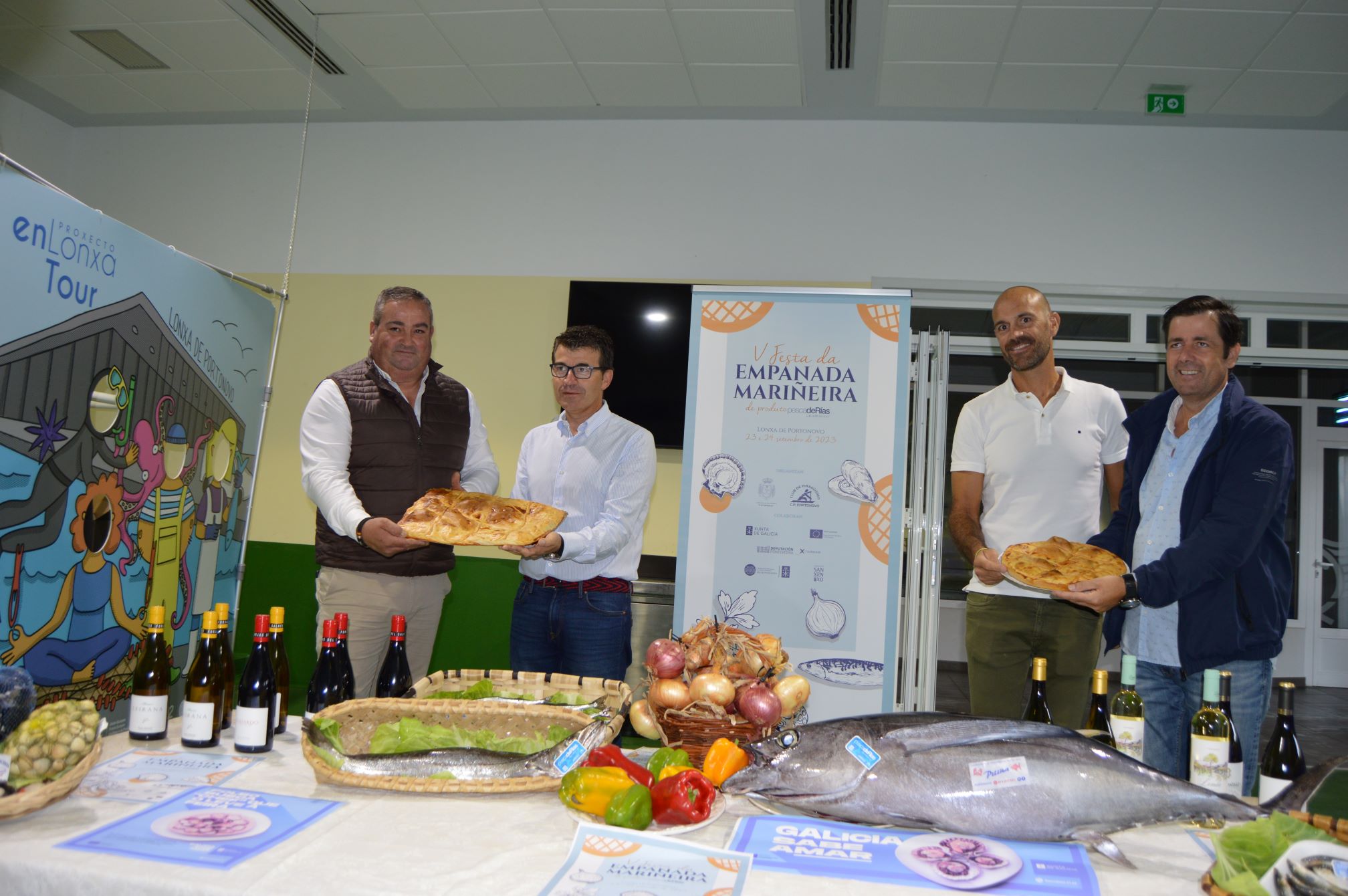A LONXA DE PORTONOVO ACOLLERÁ A PRÓXIMA FIN DE SEMANA A V FESTA DA EMPANADA MARIÑEIRA 