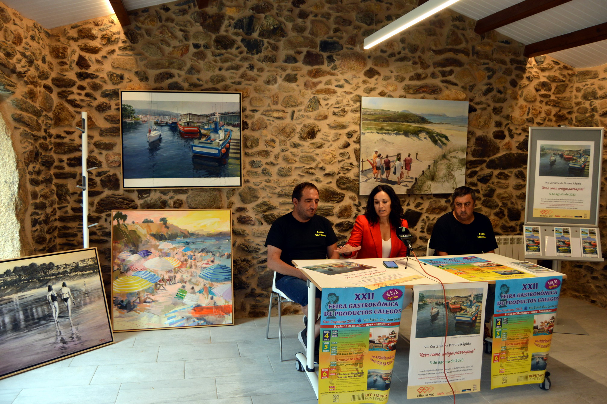ARRA PROPÓN UNHA FIN DE SEMANA DE EXALTACIÓN DA GASTRONOMÍA GALEGA E UNHA CITA COA PINTURA