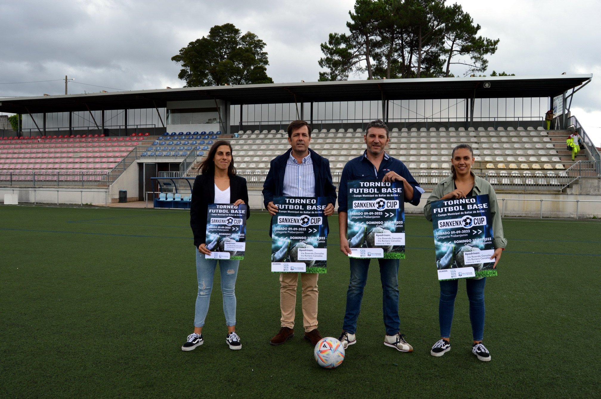 O CAMPO DE BALTAR DE ARRIBA ACOLLE ESTA FIN DE SEMANA O I TORNEO FÚTBOL BASE SANXENXO CUP