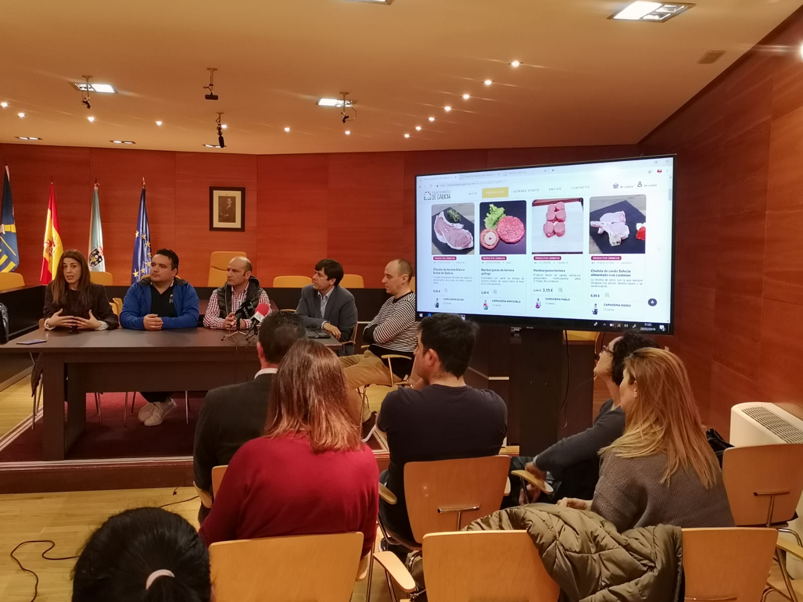 O CONCELLO PRESENTA AO GALP UN PROXECTO PARA EFECTUAR MELLORAS NA PRAZA DE ABASTOS DE PORTONOVO