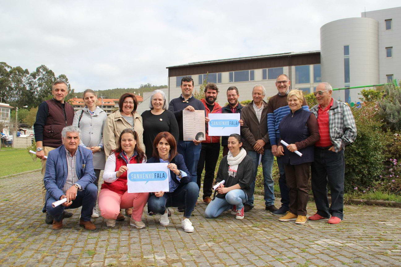 O venres tivo lugar a presentación de Sanxenxo Fala