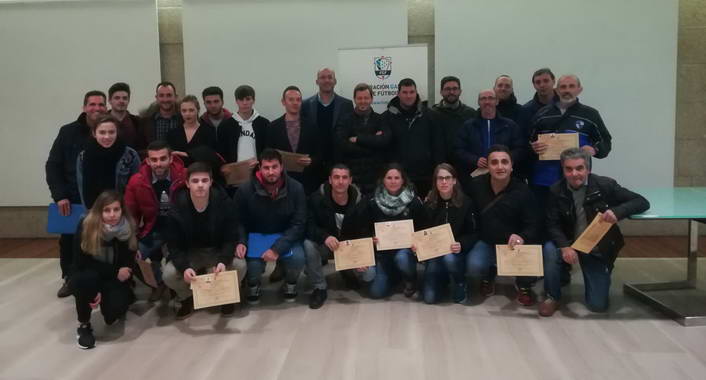 Ayer finalizó el curso de monitor de fútbol base y la RFGF estudia la posibilidad de realizar el nivel 1 en el municipio