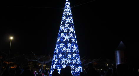 Esta tarde se ha encendido el alumbrado de Navidad