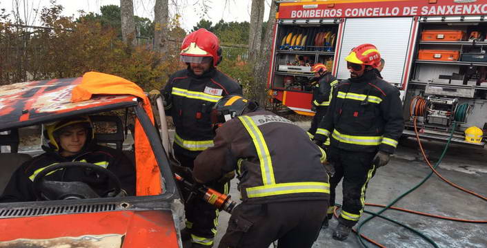 El servicio de Emerxencias de Sanxenxo atendió un total de 790 incidencias a lo largo de 2017