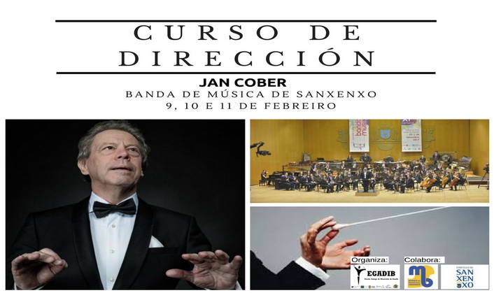 Jan Cober impartirá un curso de dirección en Sanxenxo