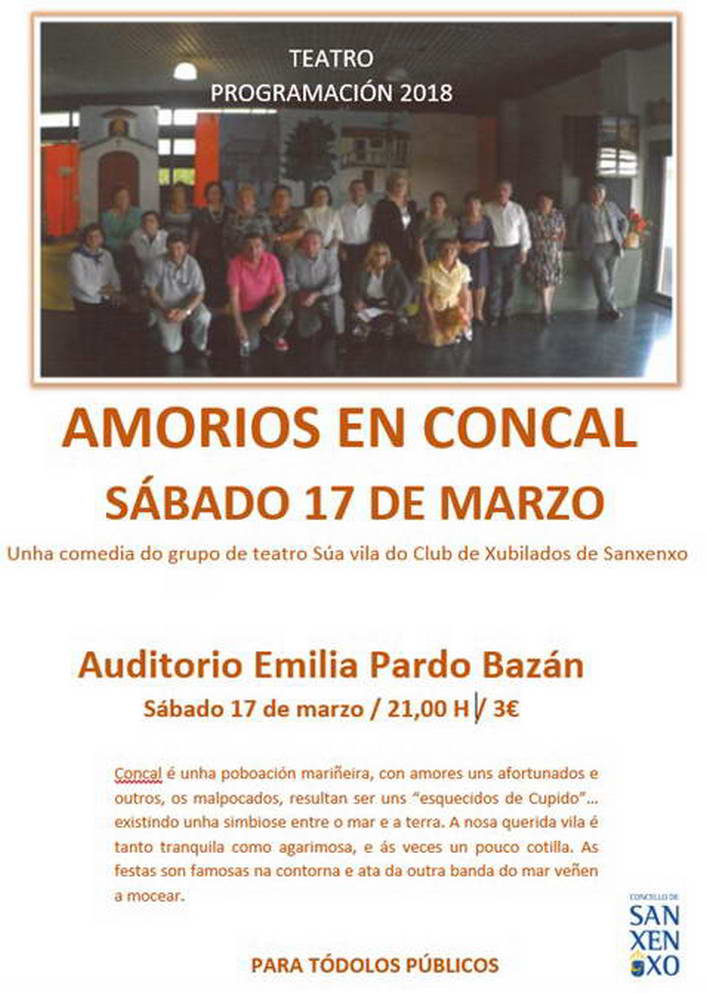 Amorios en Concal en el Pazo Emilia Pardo Bazán