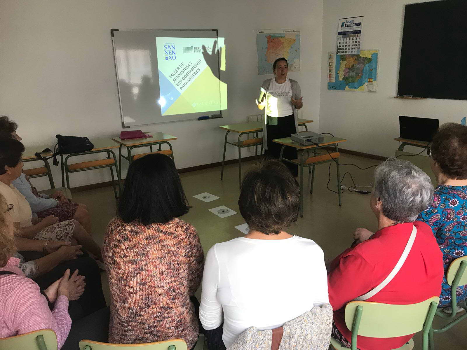 Esta semana comezou o Curso de Autoestima e o próximo luns 29 será o Obradoiro