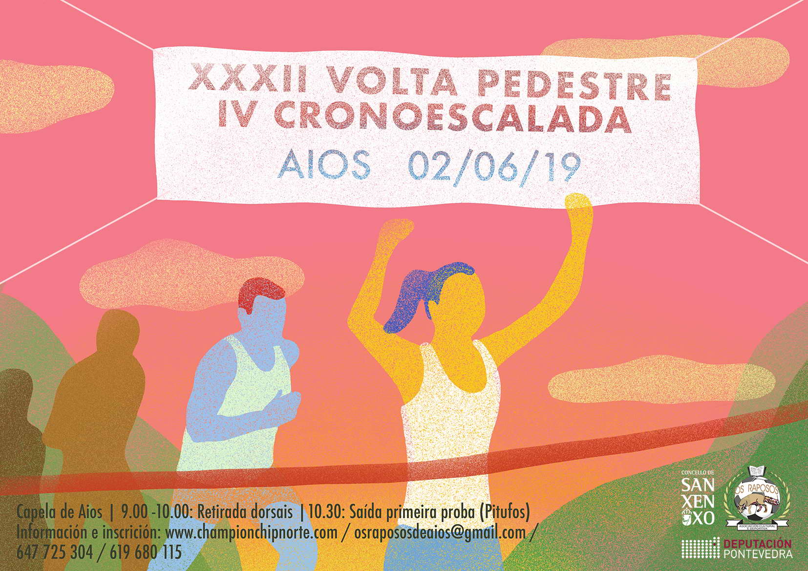 XXXII Volta pedestre e IV Cronoescalada en Aios