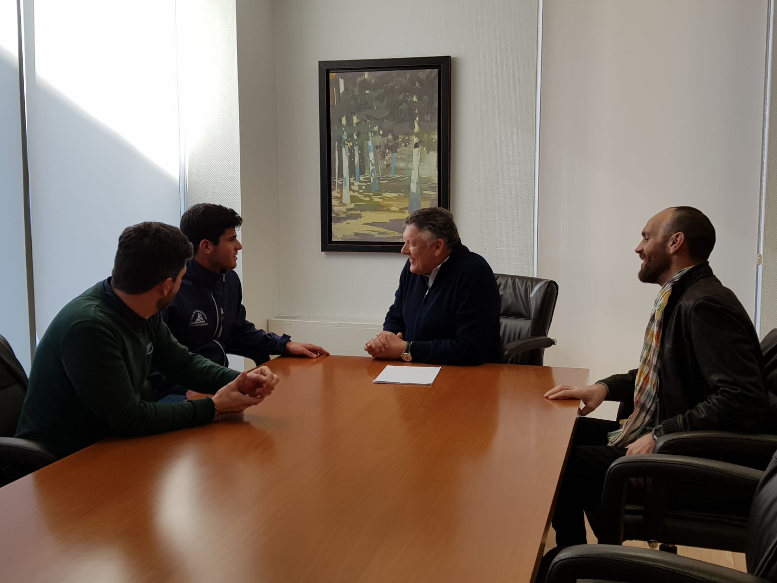 O goberno celebra o éxito deportivo de Luis Rodríguez Vicente