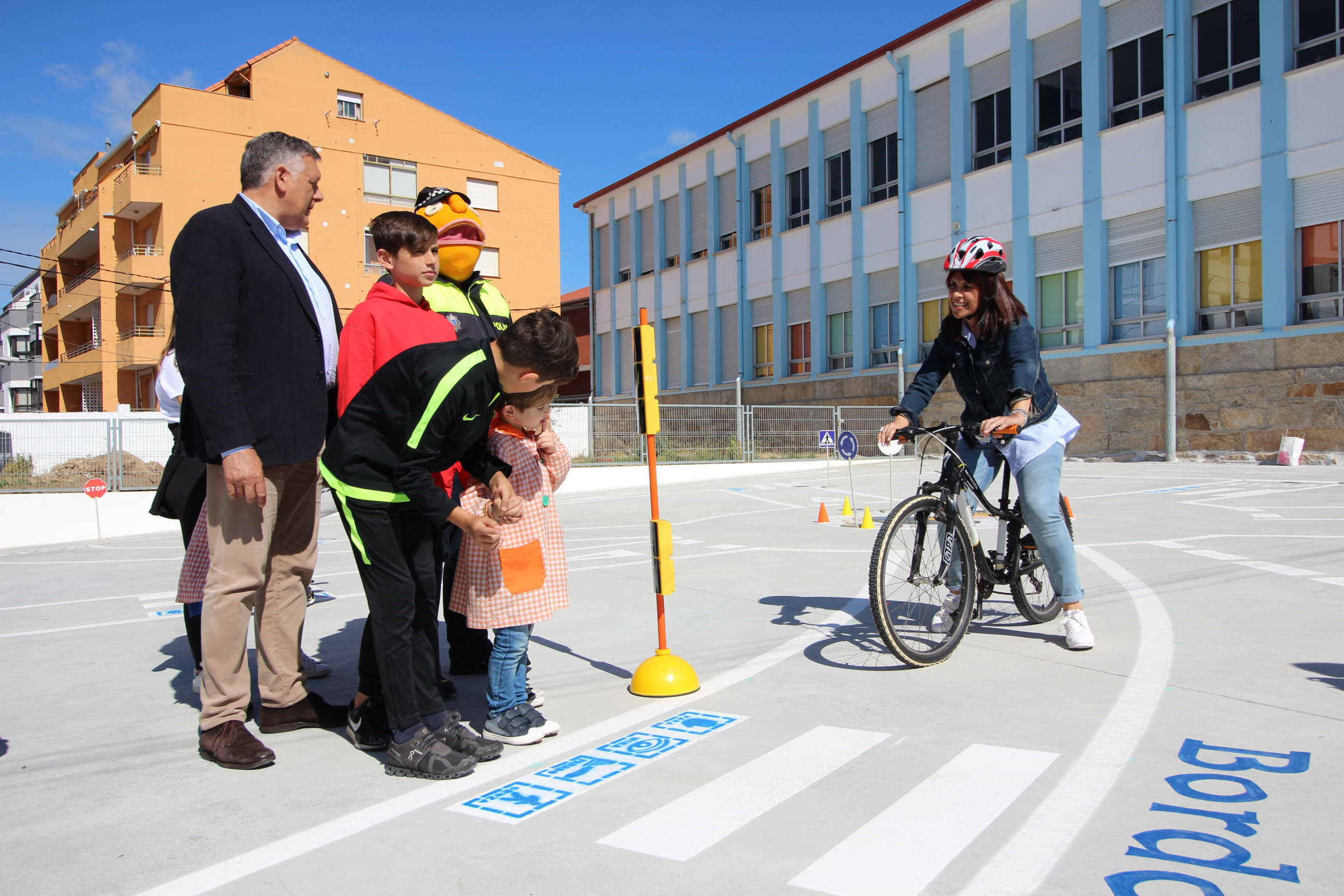 Inauguración do circuito de Educación Vial