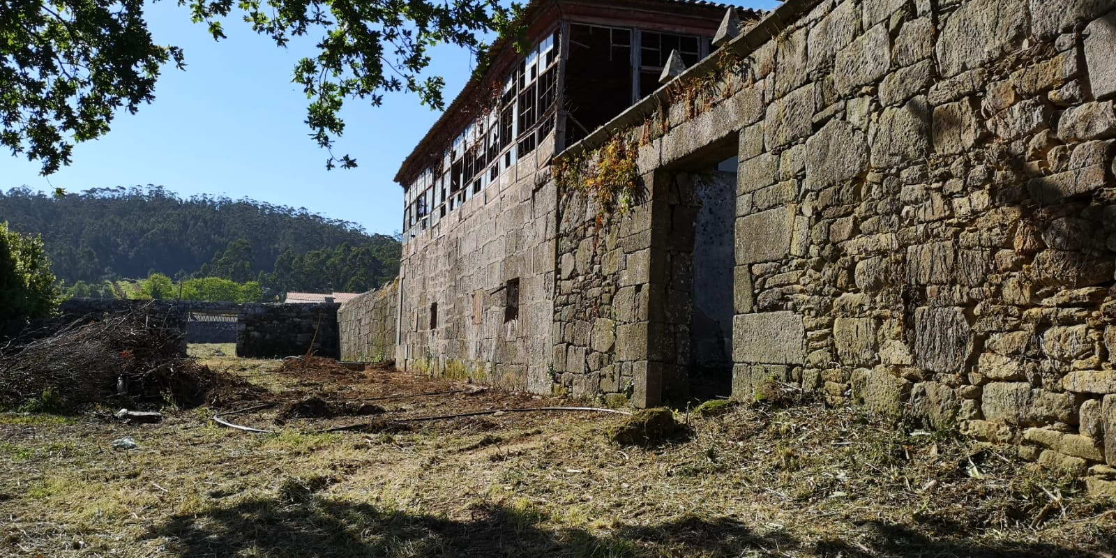 Comezan as obras de rehabilitación do Pazo de Quintáns