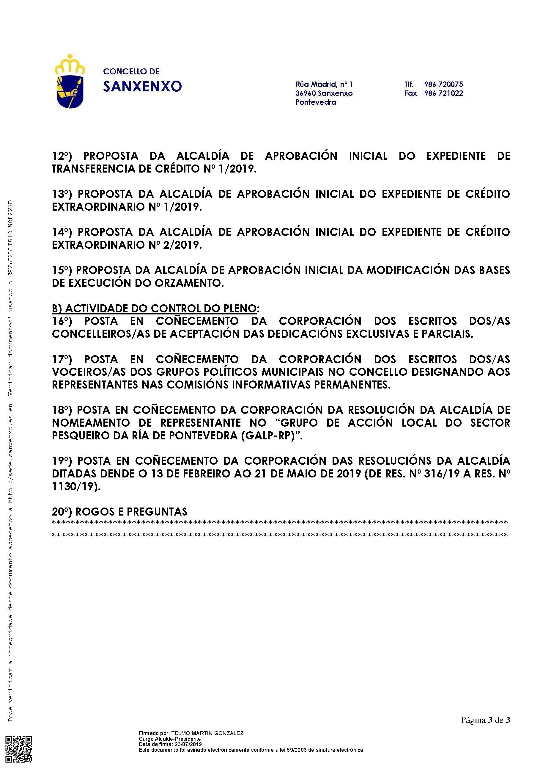 CONVOCATORIA PLENO ORDINARIO 29 DE XULLO Página 3