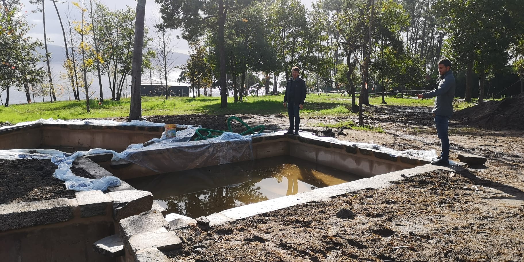 LAS OBRAS EN PUNTA VICAÑO AVANZAN A BUEN RITMO.