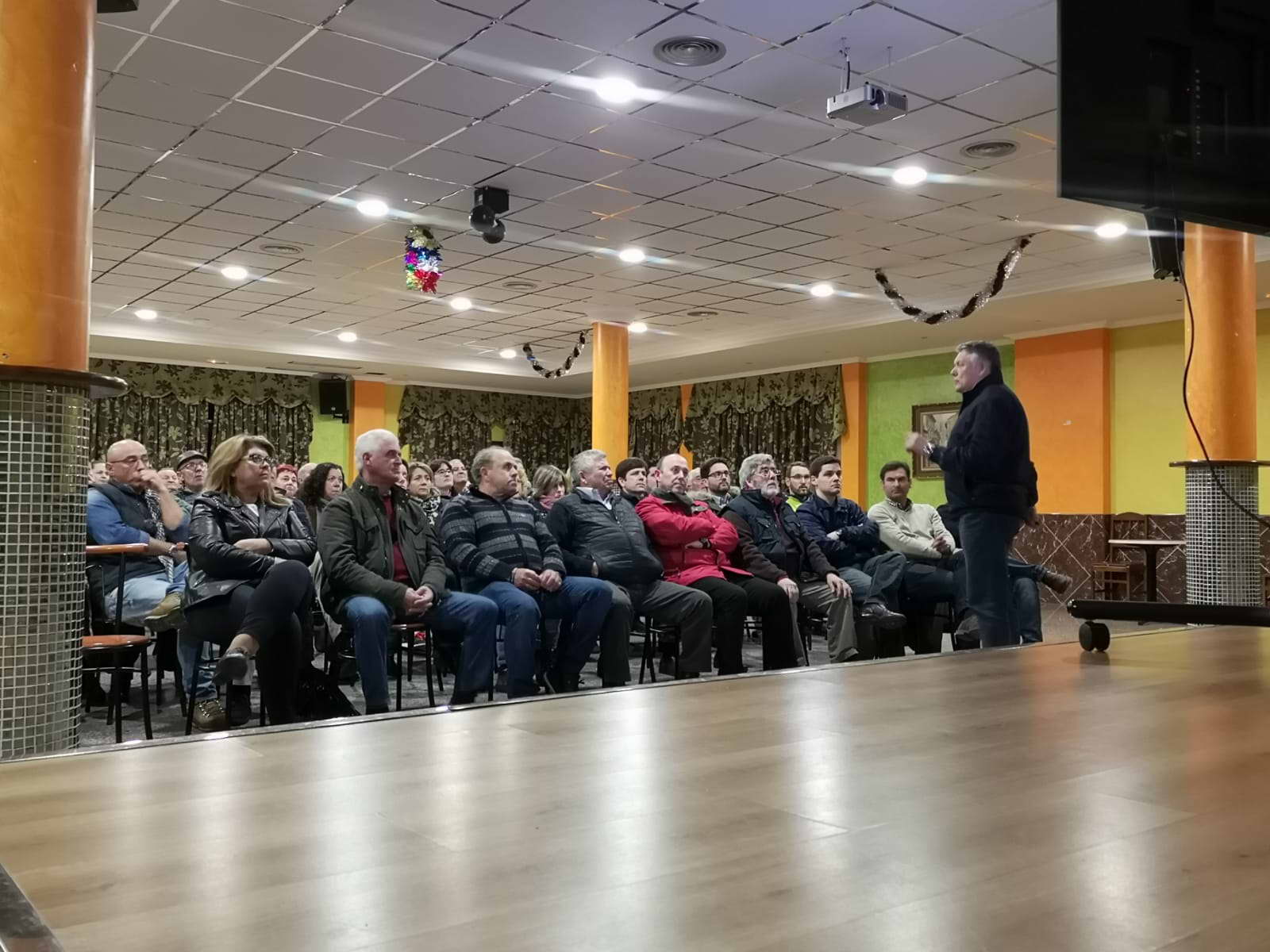 A tarde do xoves tivo lugar a presentación do Proxecto de Reahibiltación do Pazo de Quintáns 