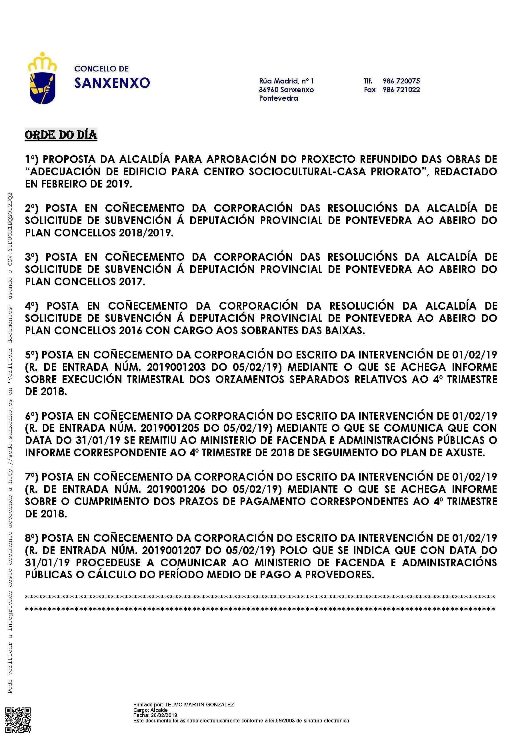 convocatoria pleno extraordinario 1 marzo Página 2