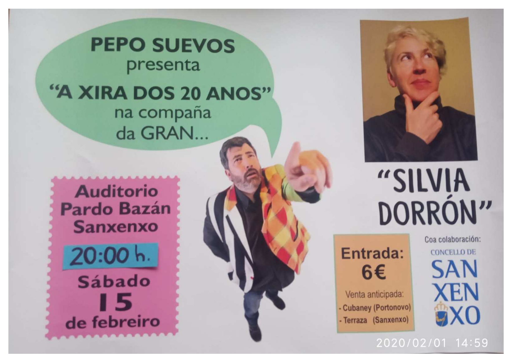 ACTUACIÓN PEPE SUEVOS Y SILVIA DORRÓN