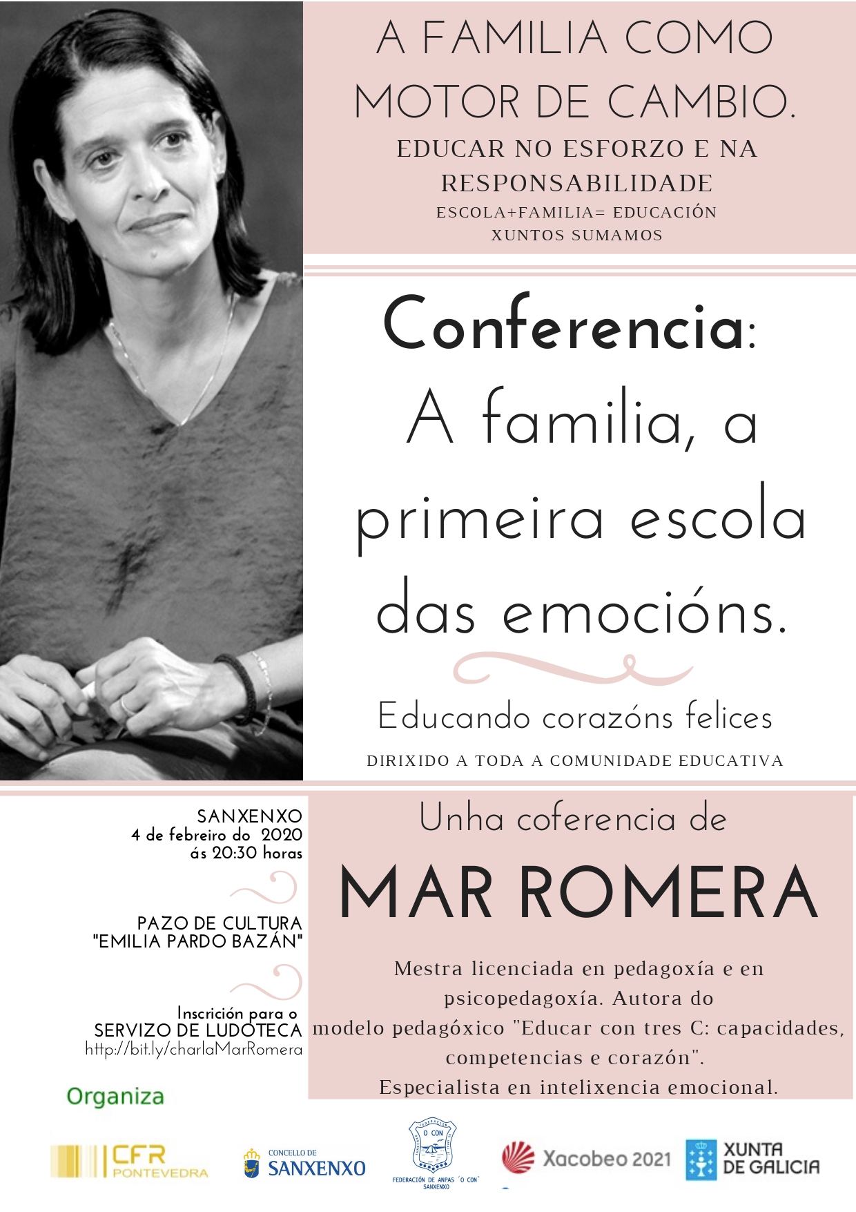 CHARLA DE MAR ROMERA EN EL PAZO EMILIA PARDO BAZÁN.