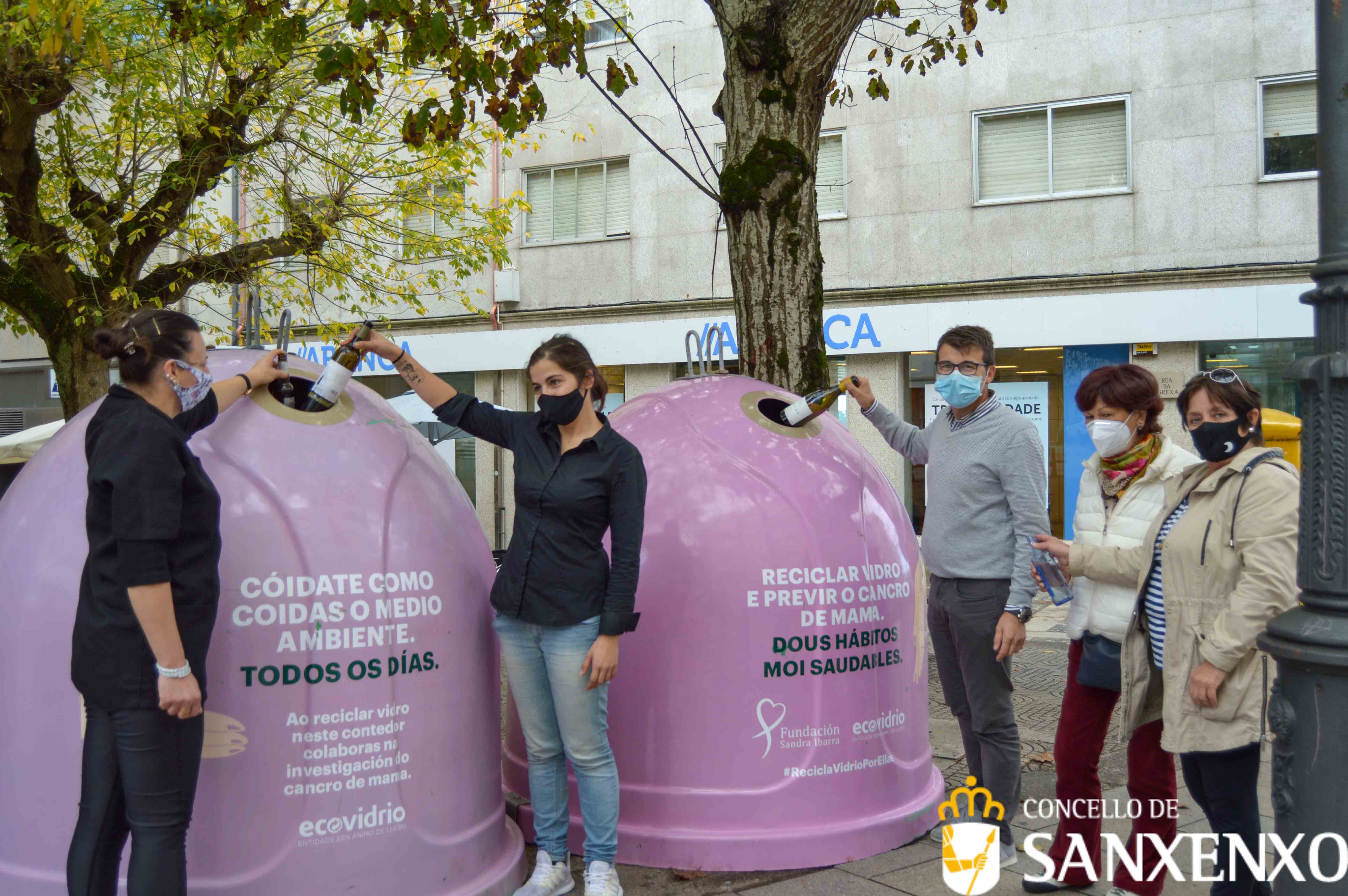 O CONCELLO DE SANXENXO ADHÍRESE Á CAMPAÑA SOLIDARIA DE ECOVIDRIO 