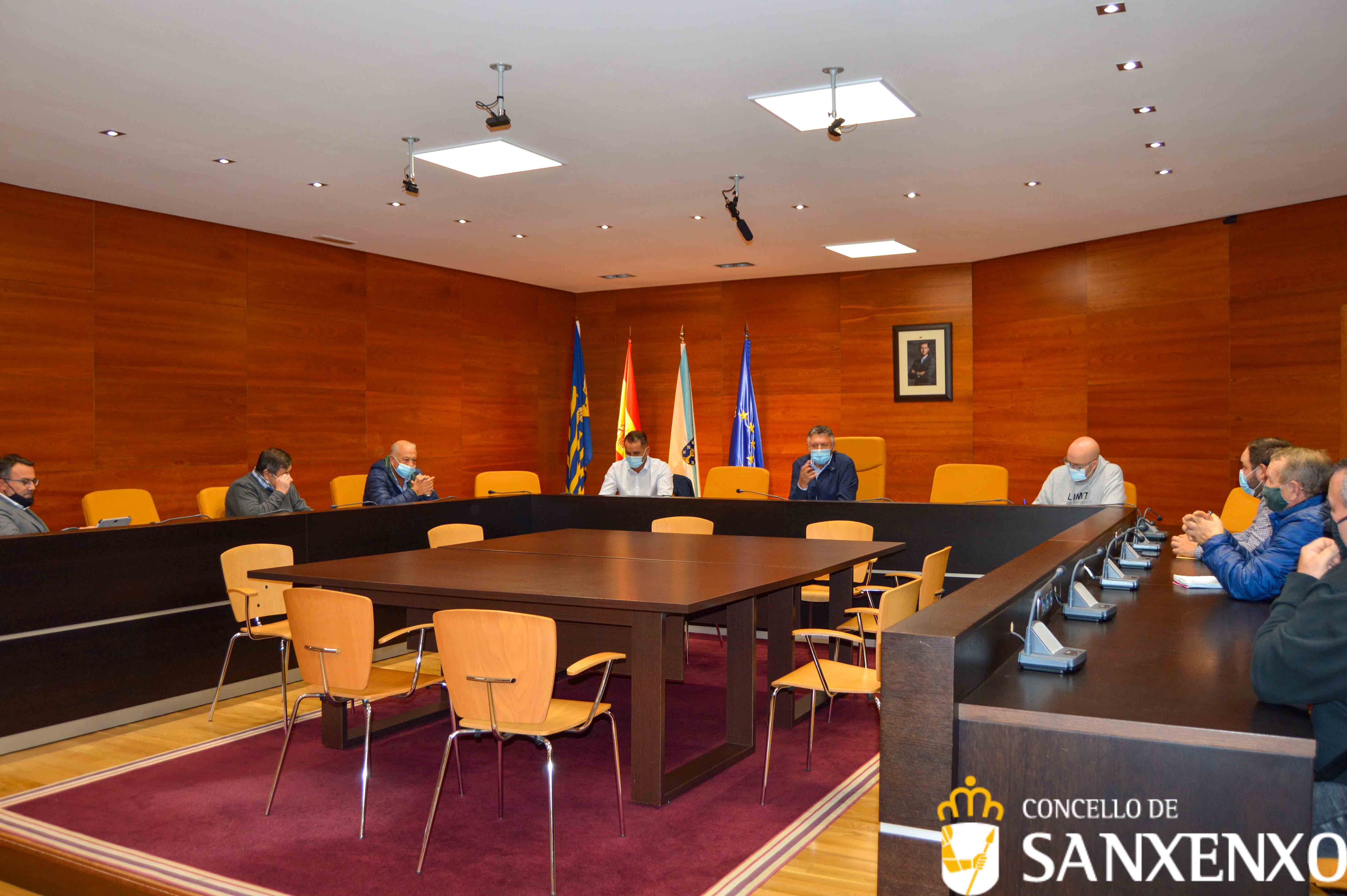 CONCELLO E CLUBS AVANZAN NUN PLAN PARA UNHA XESTIÓN EFICIENTE DOS CAMPOS MUNICIPAIS