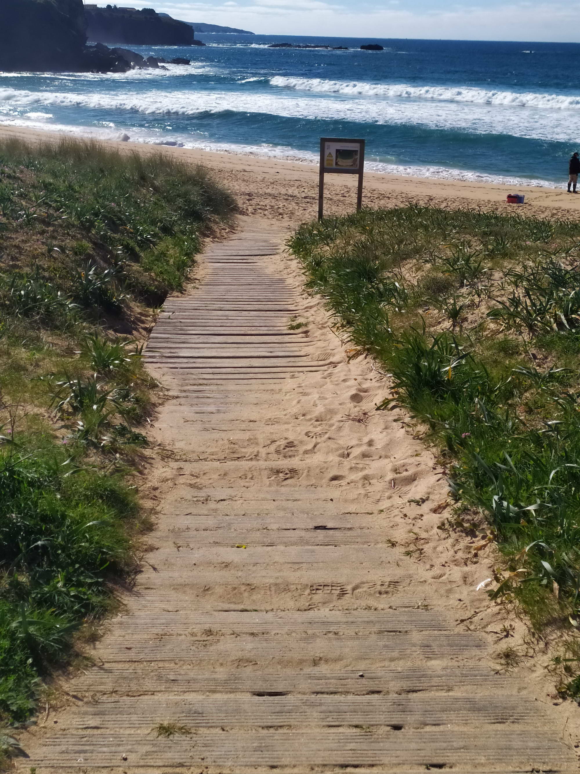 O CONCELLO MELLORARÁ OS ACCESOS ÁS PRAIA DE FOXOS E MAJOR PARA PRESERVAR AS DUNAS