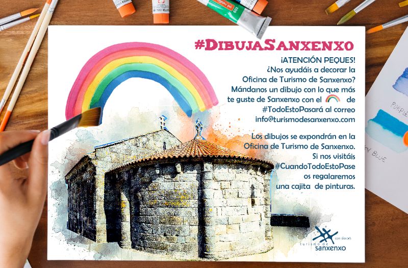 TURISMO DE SANXENXO PONE EN MARCHA LA INICIATIVA  “DIBUJA SANXENXO”