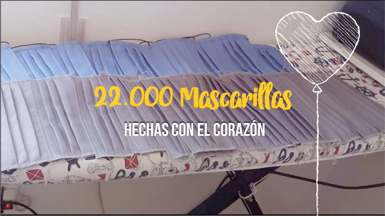 SANXENXO ABRUMADO POR LAS INUMERABLES MUESTRAS DE SOLIDARIDAD PARA LA CONFECCIÓN DE LAS 22.000 MASCARILLAS