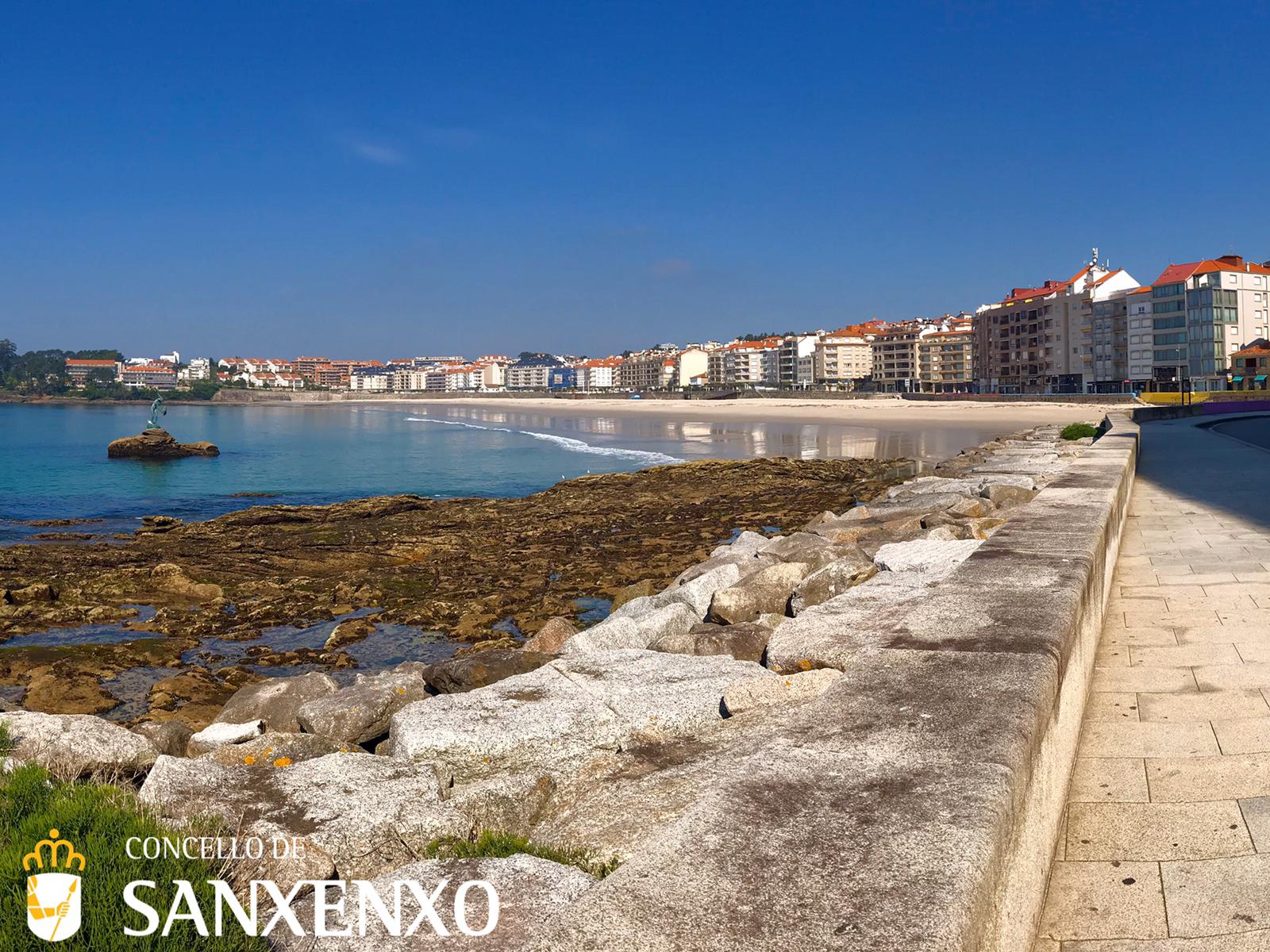 SANXENXO ORDENARÁ EL TRÁNSITO PEATONAL POR LA ACERA DERECHA PARA PODER MANTENER LA DISTANCIA DE SEGURIDAD