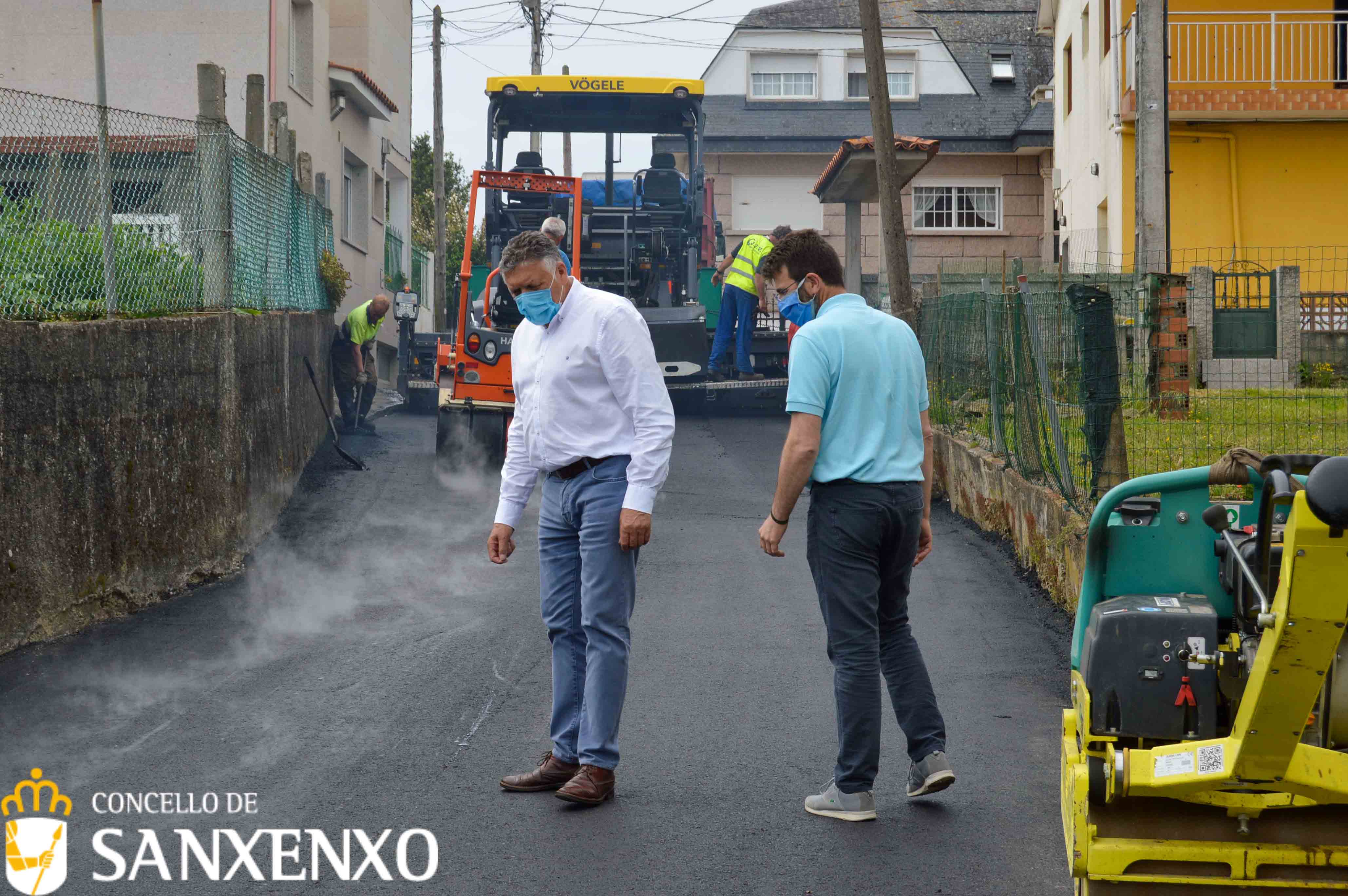 O CONCELLO RENOVA O ASFALTADO DA RÚA CONSTITUCIÓN, RÚA DE MADRID E A PISTA DE VISTA ALEGRE 