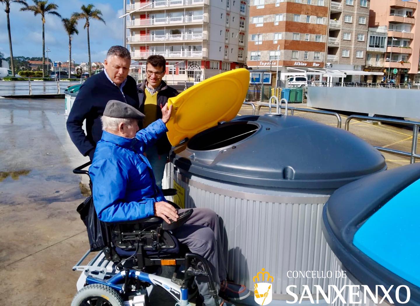 EL COVID ACELERA LA MODERNIZACIÓN DE LOS CONTENEDORES DE SANXENXO Y PORTONOVO