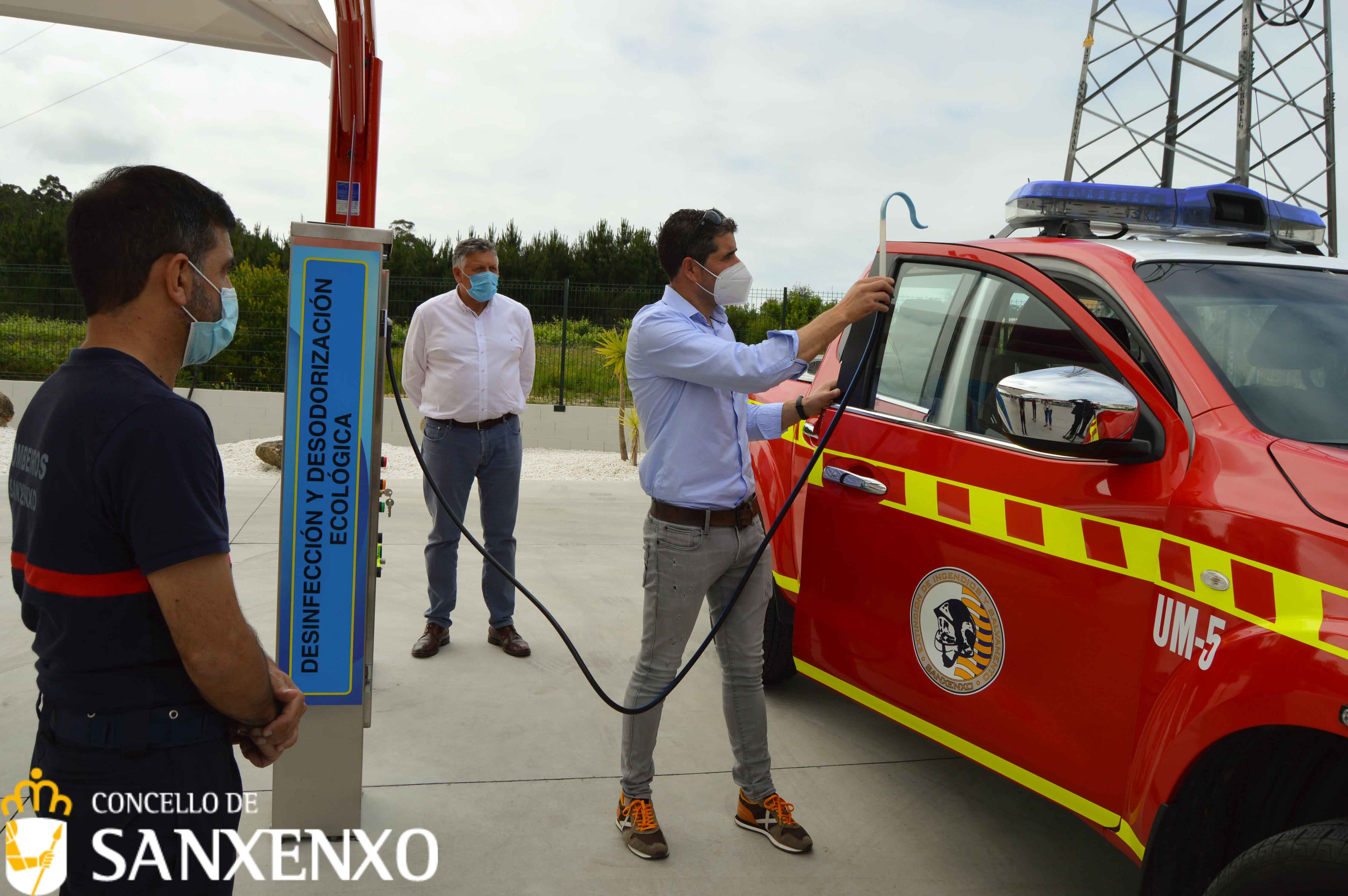 SANXENXO AMPLÍA OS SEUS SERVIZOS DE LAVADO DE VEHÍCULOS CON SISTEMAS DE DESINFECCIÓN CON OZONO