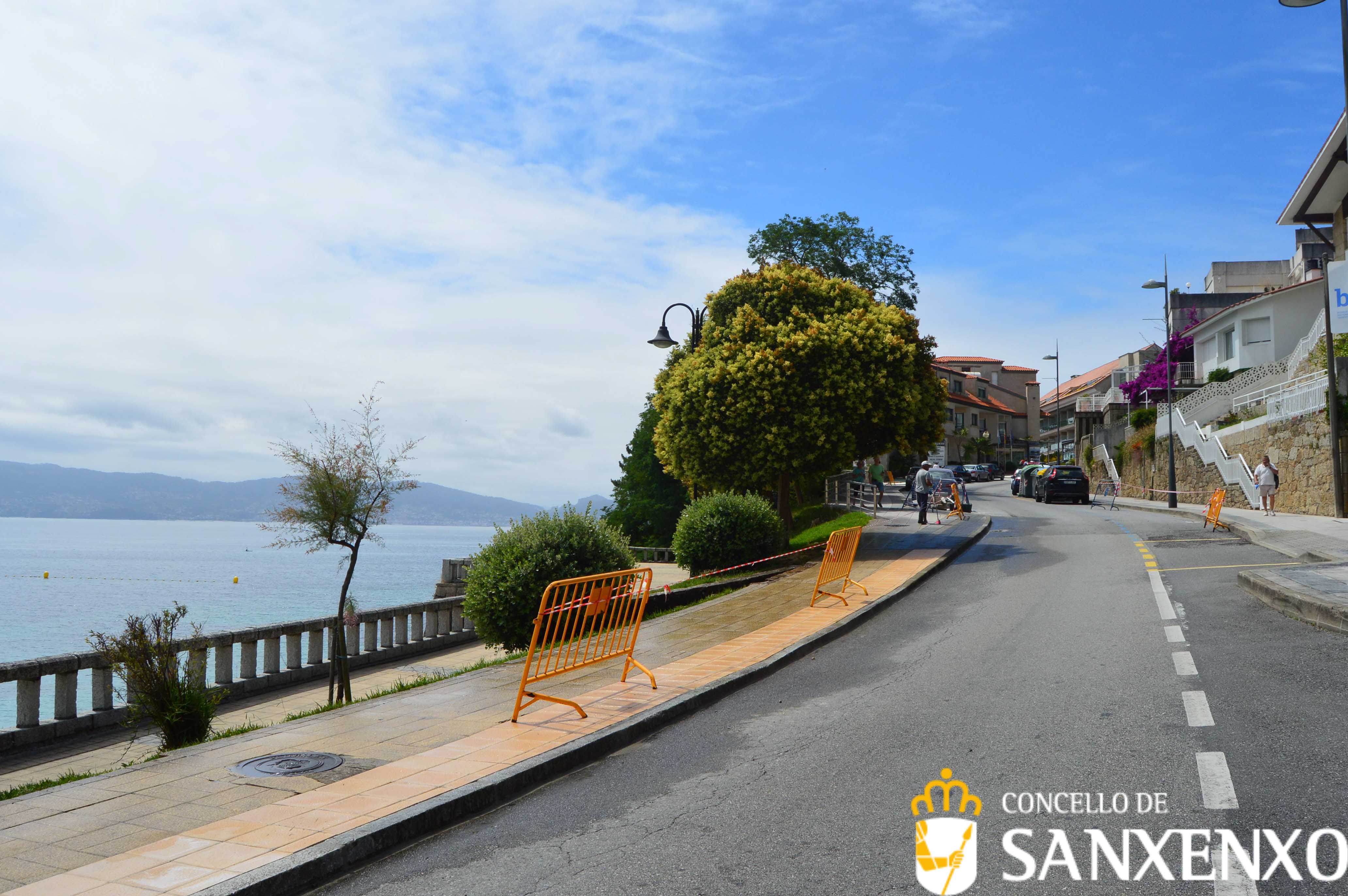 O CONCELLO SOLUCIONA O EMBUDE PEONIL NUN TRAMO DO PASEO DE SILGAR CUN ENSANCHE DA BEIRARRÚA 