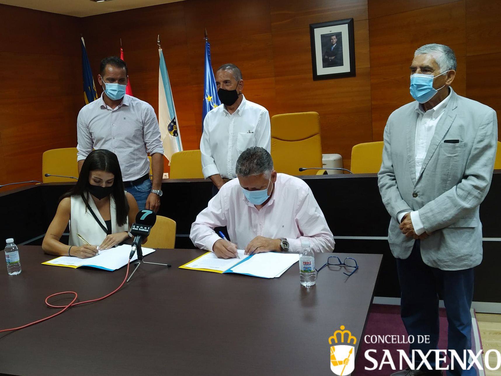 A Fundación Banco Médico Farmacéutico de Galicia asina un convenio co Concello de Sanxenxo