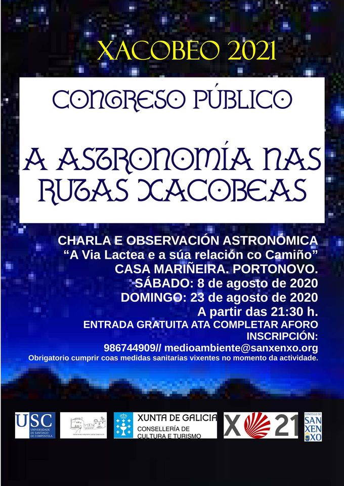 A CASA DE DON FERNANDO ACOLLERÁ UNHA CHARLA SOBRE ASTRONOMÍA E UNHA OBSERVACIÓN NOCTURNA CON TELESCOPIO