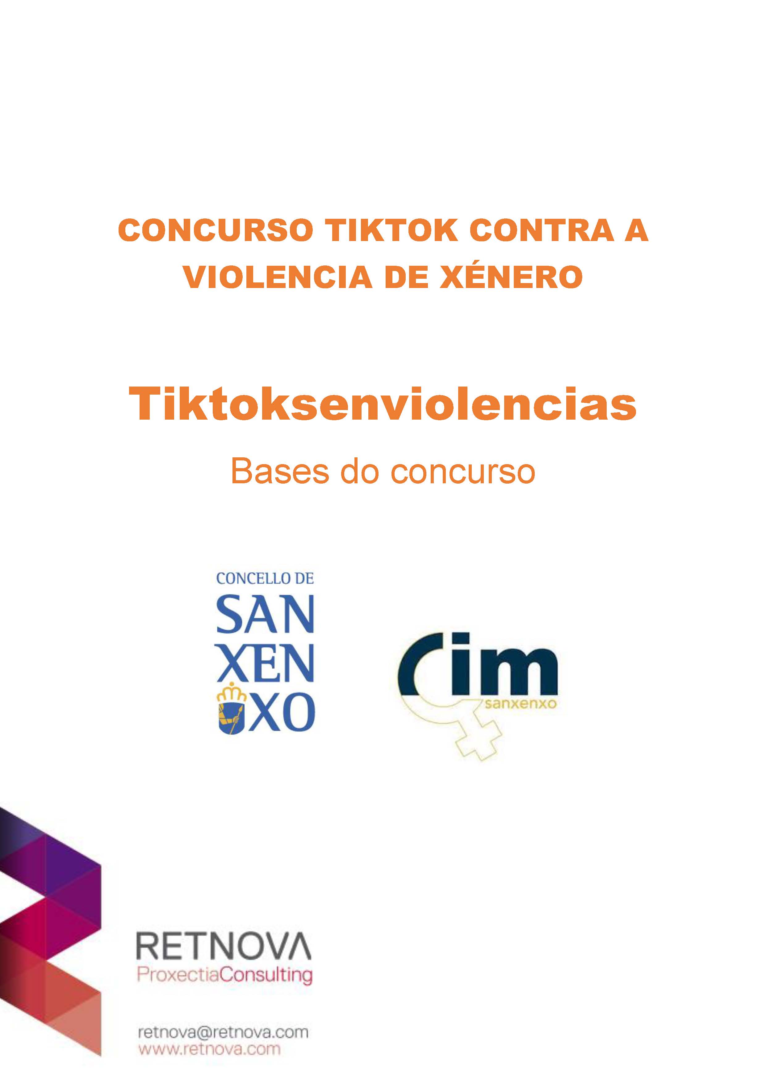 EL CONCELLO ABRE EL CONCURSO TIK TOK CONTRA LA VIOLENCIA DE GÉNERO A LA POBLACIÓN