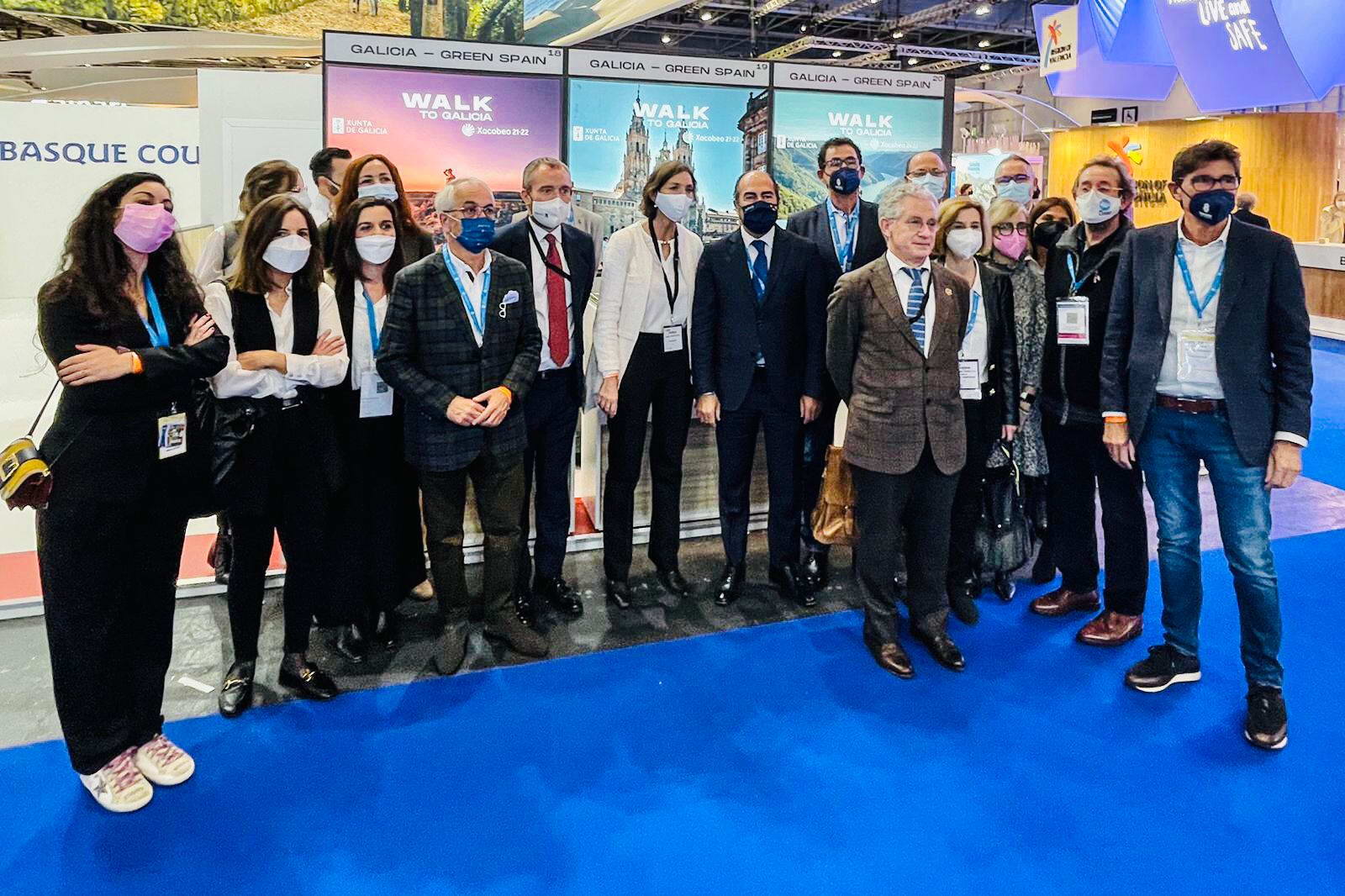 SANXENXO MOSTRA O SEU POTENCIAL TURÍSTICO NA FEIRA WORLD TRAVEL MARKET 2021 DE LONDRES