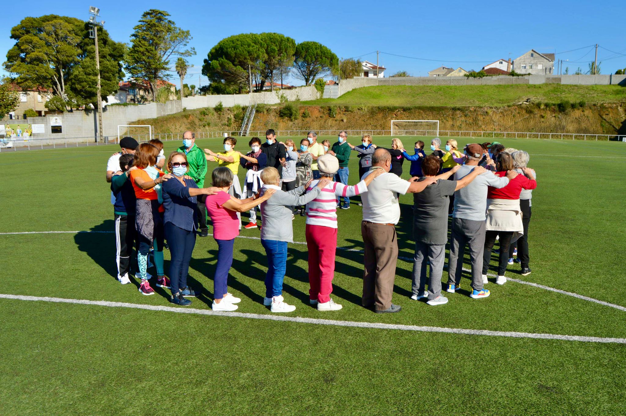 UN TOTAL DE 116 MAYORES SE INSCRIBIERON EN EL PROGRAMA DE ACTIVIDADES FÍSICA, DEPORTIVA Y DE SALUD DE SANXENXO