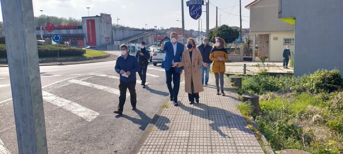 A XUNTA ABRE ESTA TARDE AO TRÁFICO O NOVO ENLACE DA AUTOVÍA DO SALNÉS COA ESTRADA AUTONÓMICA PO-504 EN SANXENXO