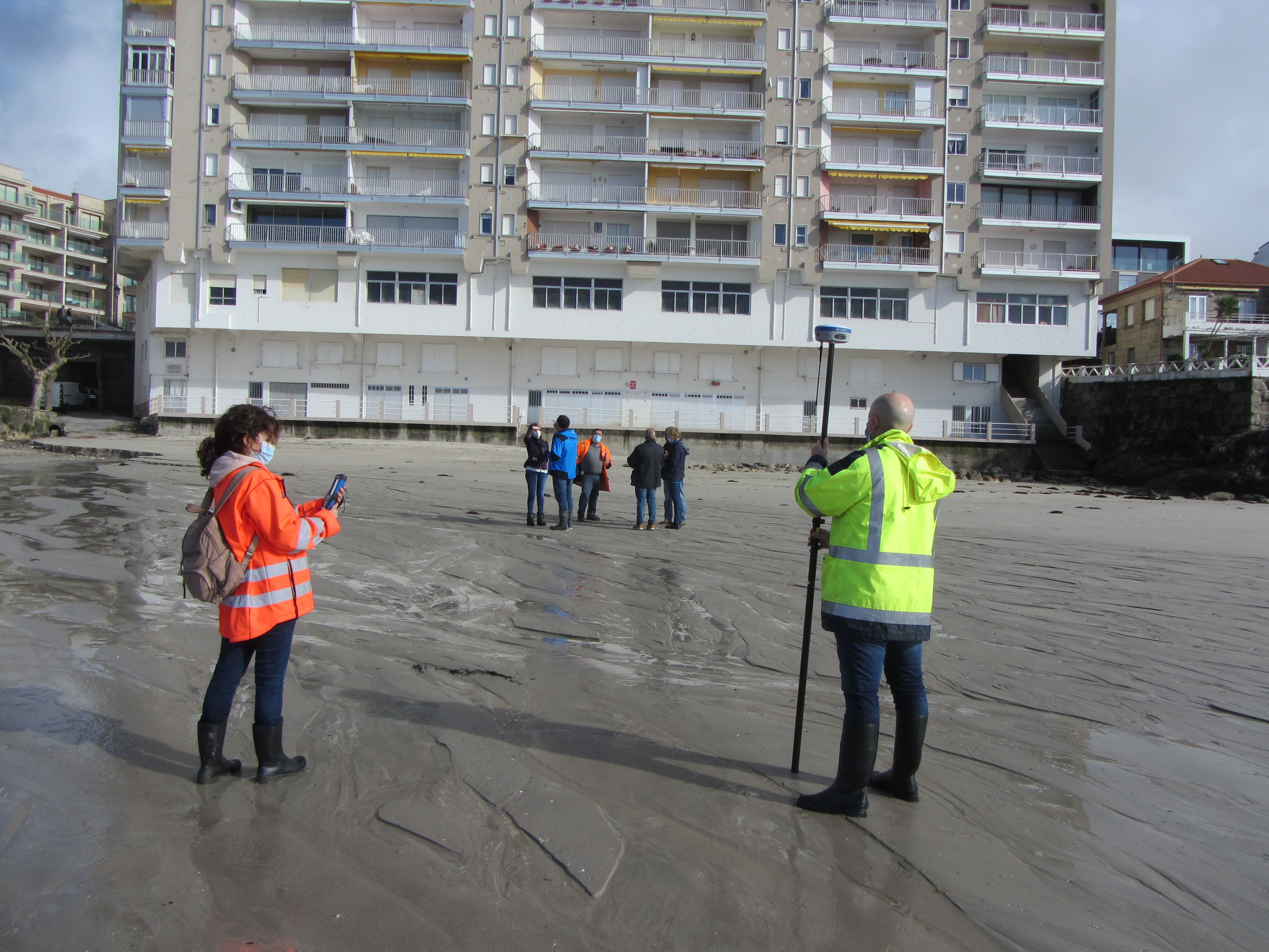 EL ESTUDIO GEOTÉCNICO EN 3D DE LA PLAYA MARCA EL ARRANQUE DE LOS TRABAJOS DE REGENERACIÓN DE A CARABUXEIRA