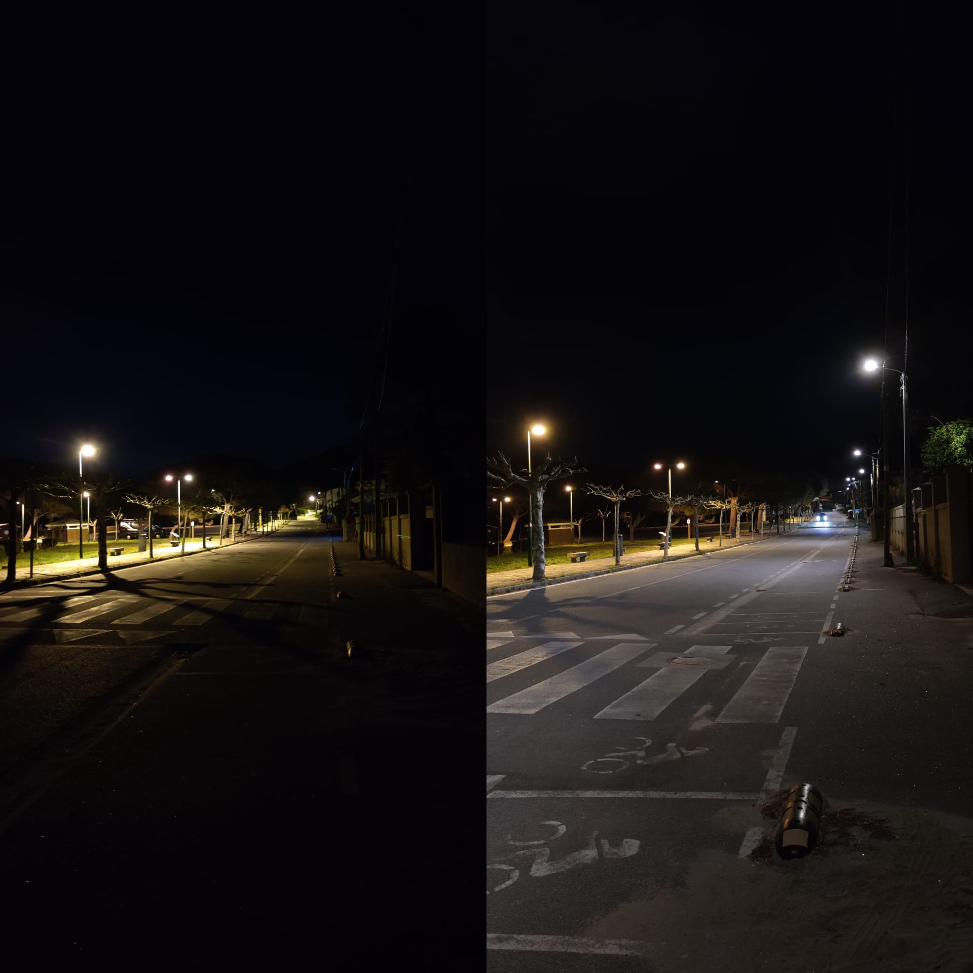O CONCELLO MELLORA A ILUMINACIÓN DO ACCESO Á PRAIA DE AREAS CON DOCE NOVAS LUMINARIAS TIPO LED
