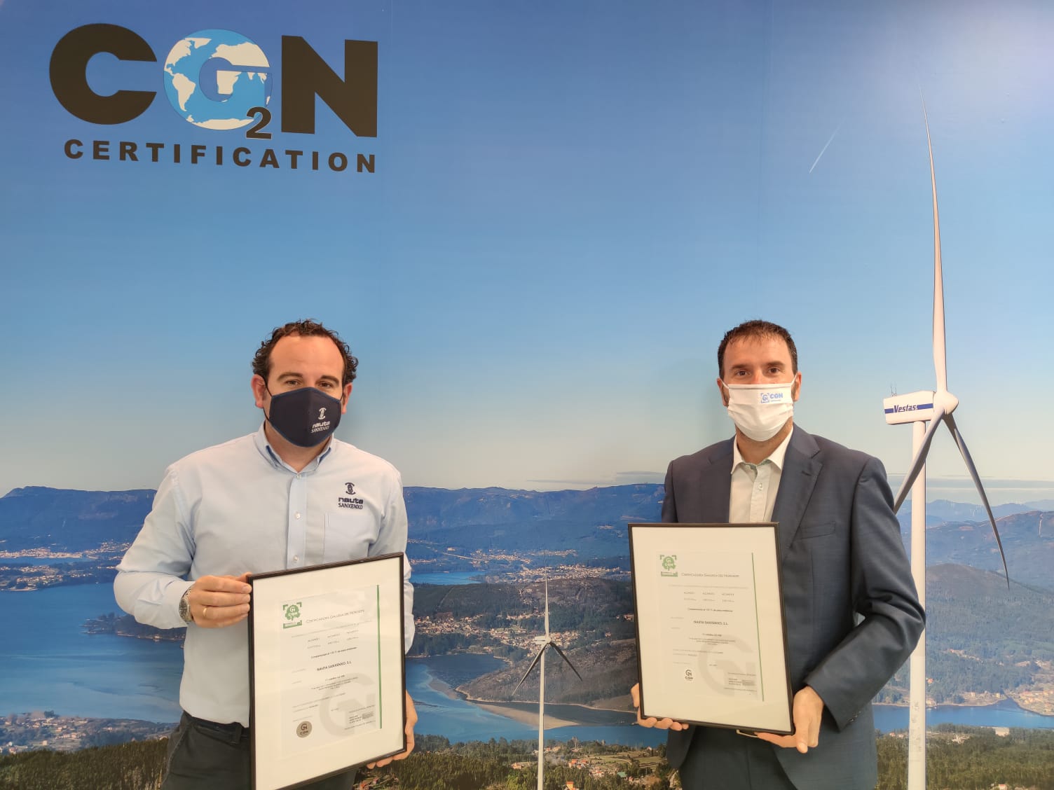 NAUTA SANXENXO LOGRA POR SEGUNDO ANO COMPENSAR A SÚA PEGADA DE CARBONO E UNHA REDUCIÓN DE EMISIÓNS DO 90%  