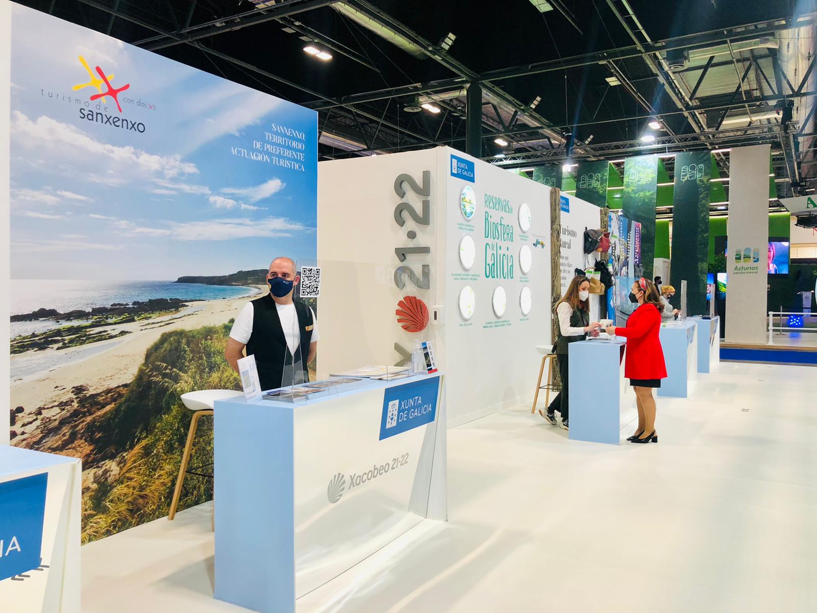 SANXENXO INICIA A SÚA AXENDA DE FITUR ASISTINDO Á PRESENTACIÓN DO XACOBEO 2021-2022   