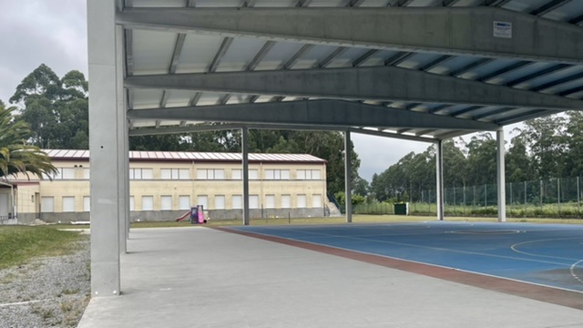 O CONCELLO LICITARÁ A 2ª FASE DA PISTA DEPORTIVA DE NANTES CO SEU PECHE EXTERIOR E A DOTACION DE ASEOS. 