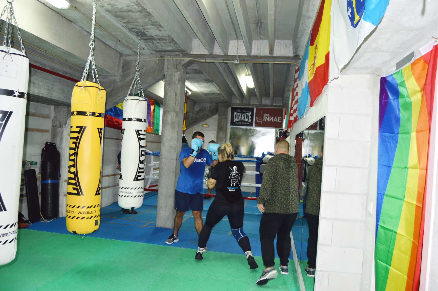 O BOXEO AFIÁNZASE NO MUNICIPIO CO PRIMEIRO CLUB PIBE'S TEAM SANXENXO