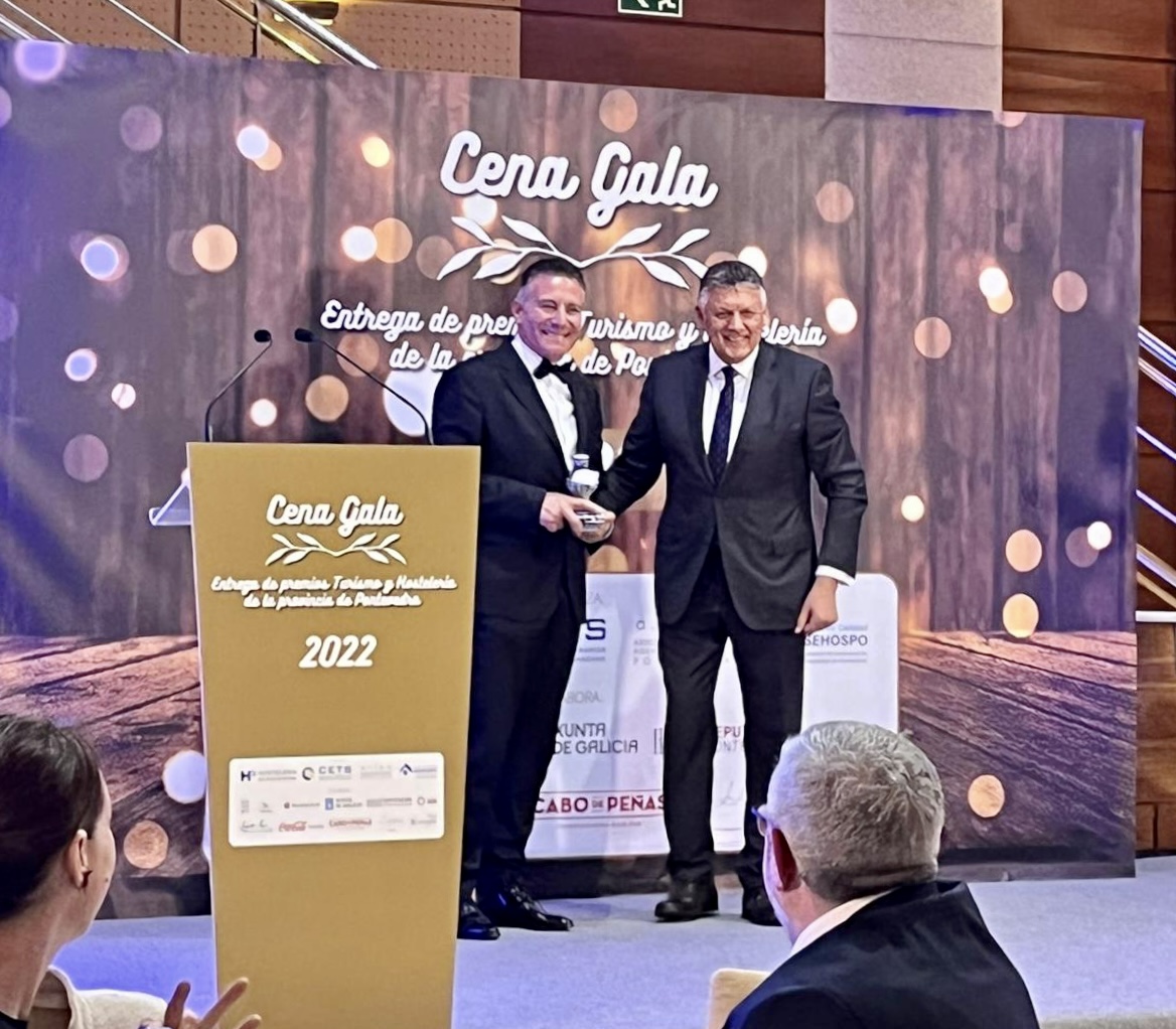 SANXENXO ACOGIÓ LA GALA DE PREMIOS DE TURISMO Y HOSTELERÍA DE PONTEVEDRA EN EL HOTEL CARLOS I SILGAR