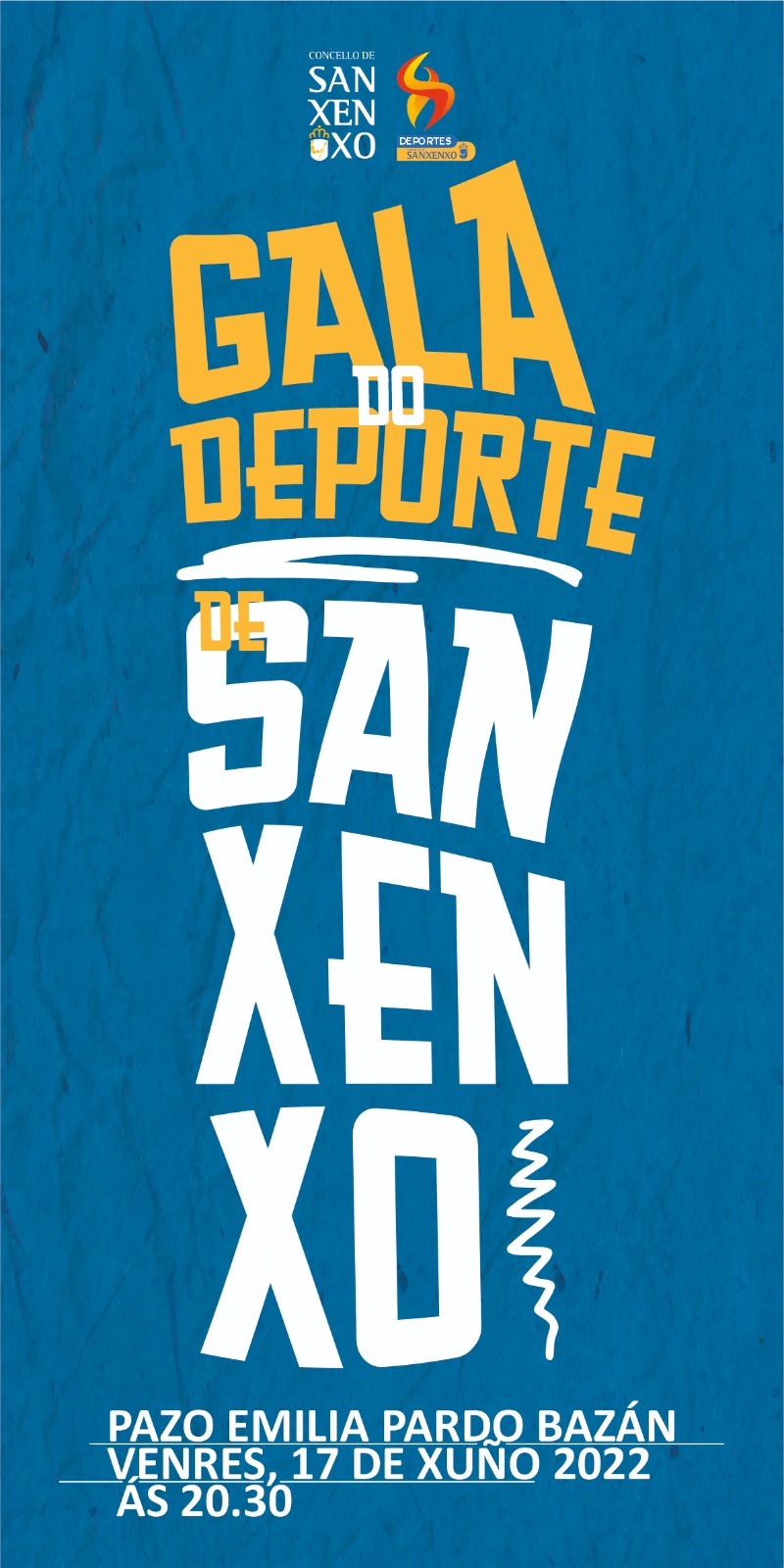 EL CONCELLO DE SANXENXO HOMENAJEARÁ CON LA GALA DO DEPORTE A SUS CLUBES Y DEPORTISTAS LOCALES