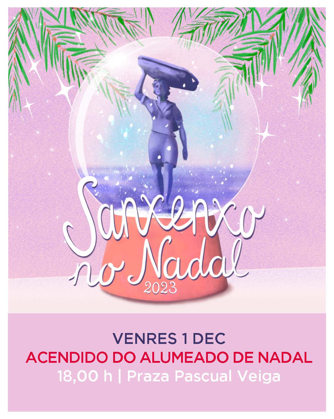 SANXENXO ACENDE MAÑÁ A SÚA ILUMINACIÓN DO NADAL CUNHA FESTA NA PRAZA DE PASCUAL VEIGA