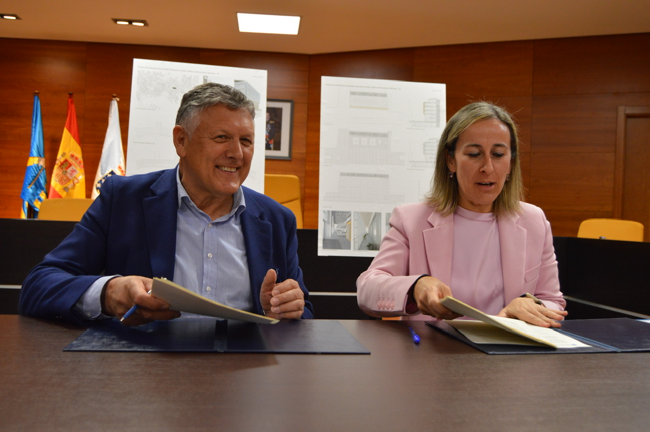 XUNTA E CONCELLO ASINAN O CONVENIO PARA EXECUTAR A PRIMEIRA FASE DO MERCADO DE SANXENXO